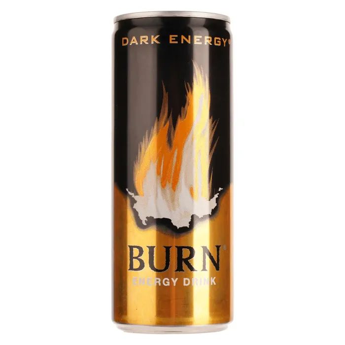 Энергетический напиток Burn Темная Энергия Безалкогольный сильногазированный 2 Фото
