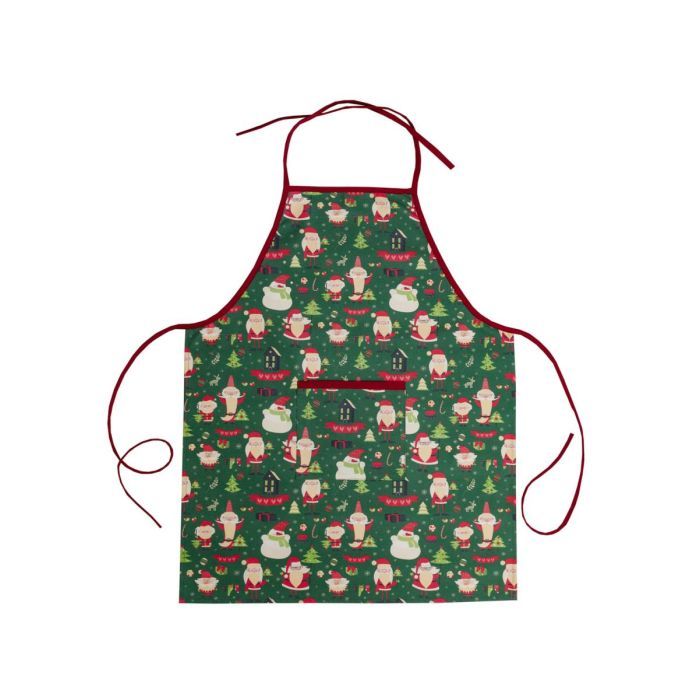 Фартук Прованс Санта на зеленом Фото
