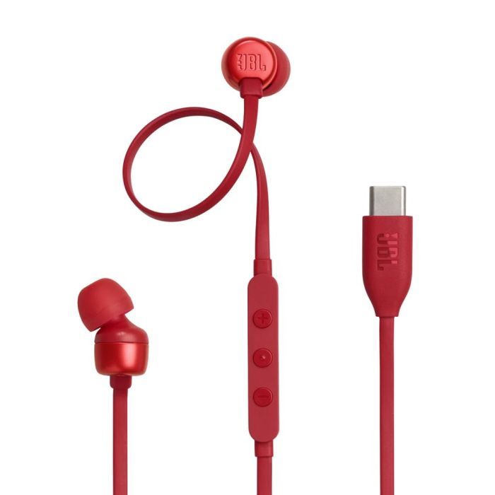 Наушники JBL Tune 310C USB-C Red Фото