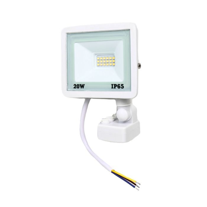 Прожектор Lightwell LW-FL-W-20-S 20 W з датчиком руху Фото