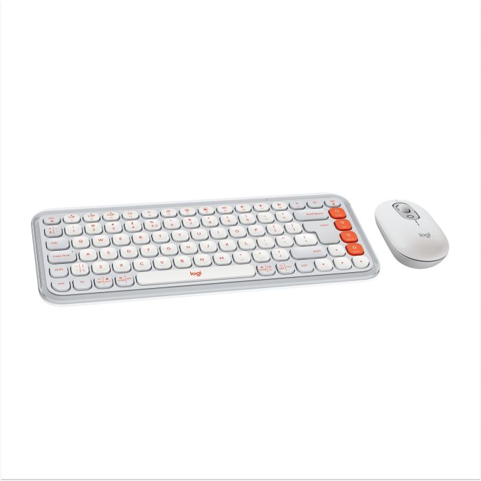 Комплект Logitech POP Icon Combo Bluetooth UA Off-White Фото