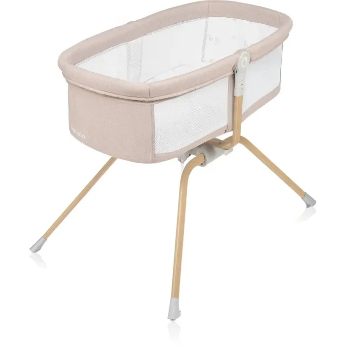 Кроватка Lionelo приставна Malin Evo BEIGE NATURAL Фото 4