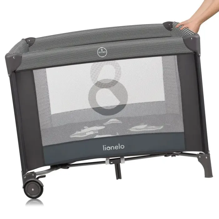 Детский манеж Lionelo Bonnie Grey Scandi Фото 5