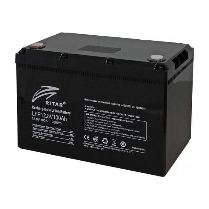 Батарея LiFePo4 Ritar 12V-100Ah Фото