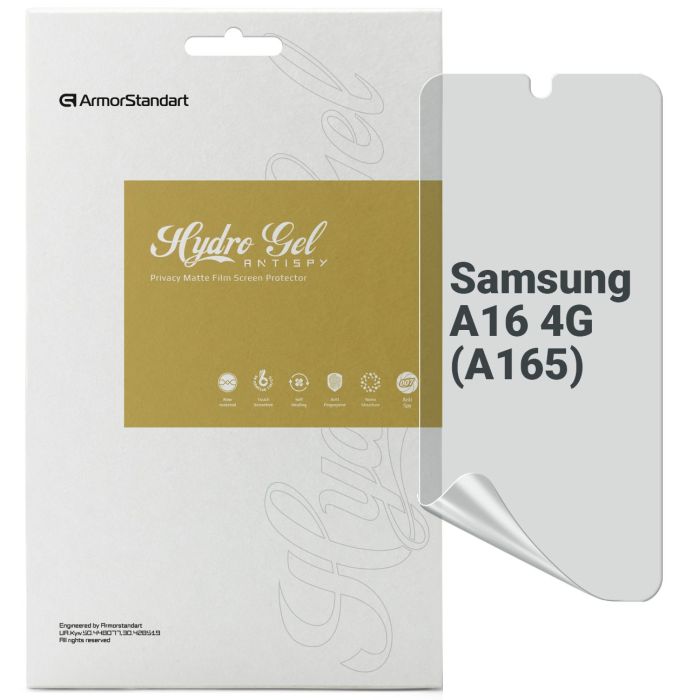 Пленка защитная Armorstandart Anti-spy Samsung A16 4G (A165) Фото
