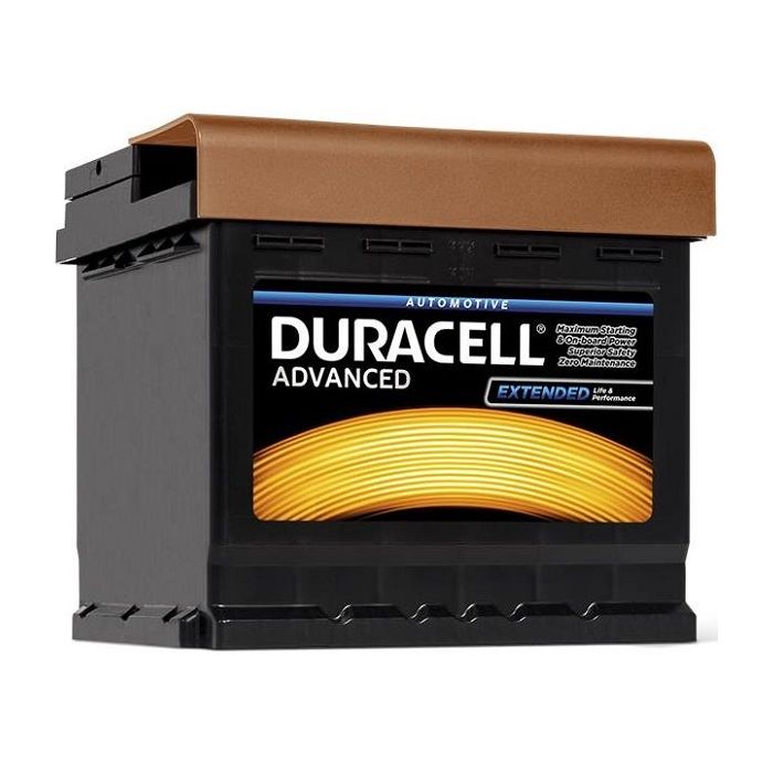 Аккумулятор автомобильный Duracell Advanced DA50 50Ah 450A R+ Фото