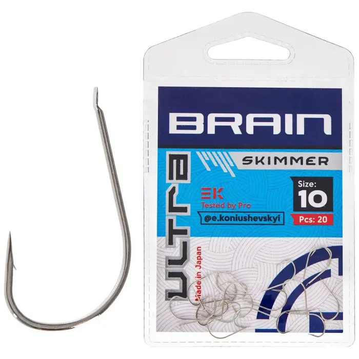 Крючок Brain Ultra Skimmer 10 (20шт/уп) Фото