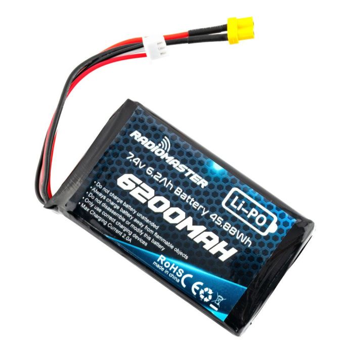 Аккумулятор для дрона RadioMaster 6200mah 2S Lipo Transmitter Battery Фото 1