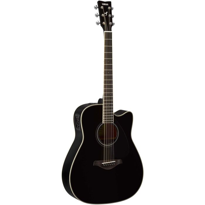 Гитара электроакустическая Yamaha FGX820C Black Фото