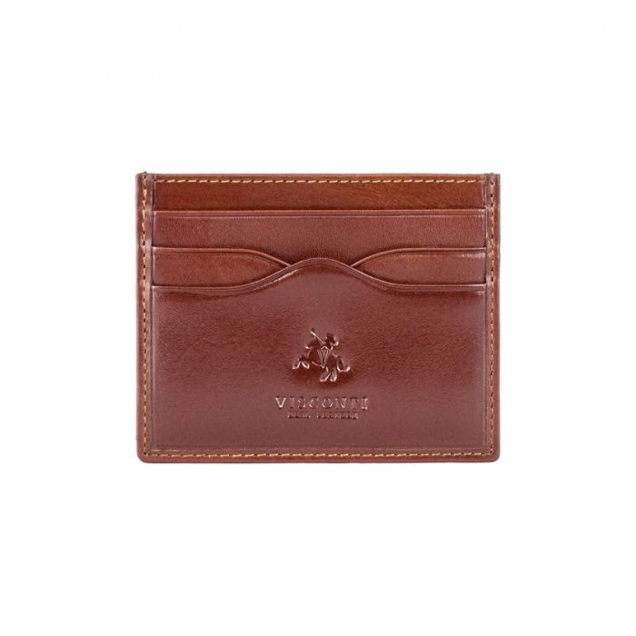 Кардхолдер Visconti MZ1 Pompei Italian Brown Фото