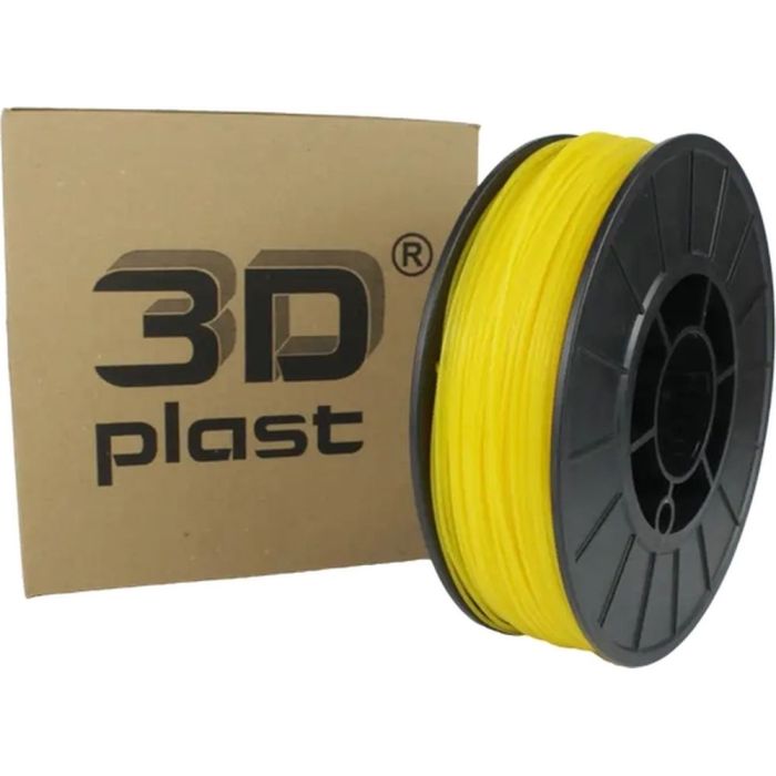Пластик для 3D-принтера 3Dplast PLA 1.75мм, 3кг, transparent, yellow Фото