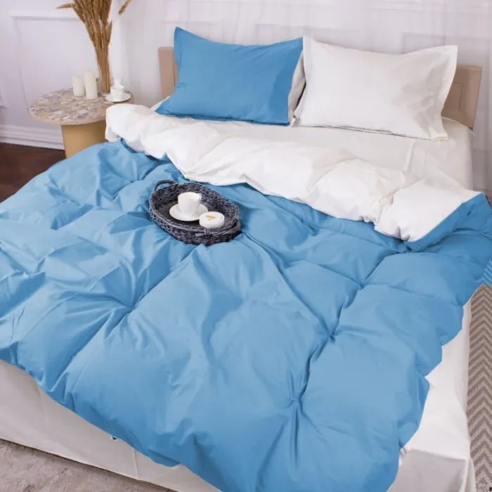 Постельное белье MirSon Poplin Line 002 + 067 Maricel 110x140 Фото