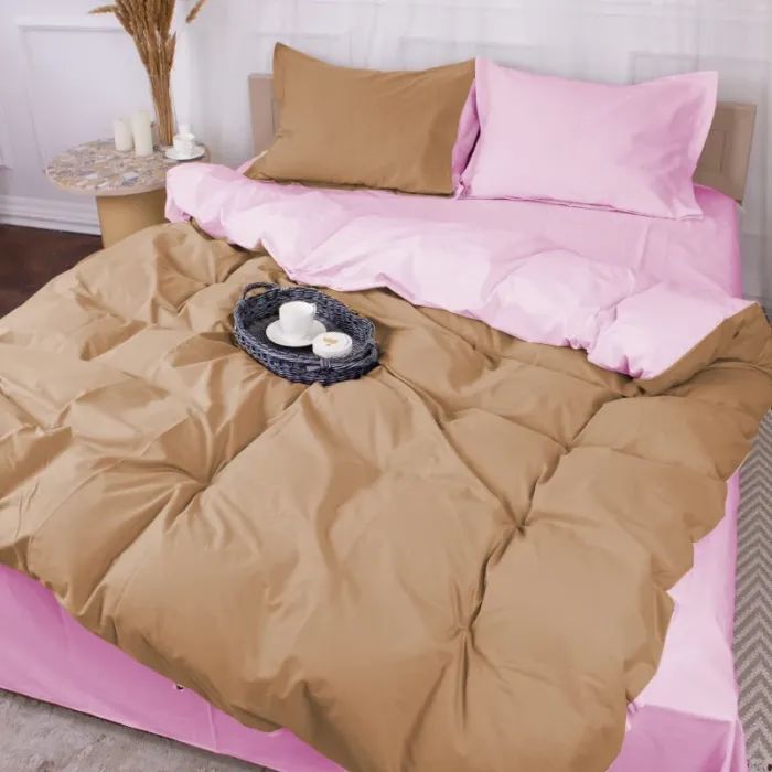 Постельное белье MirSon Poplin Line 018 + 015 Huskar 110x140 Фото