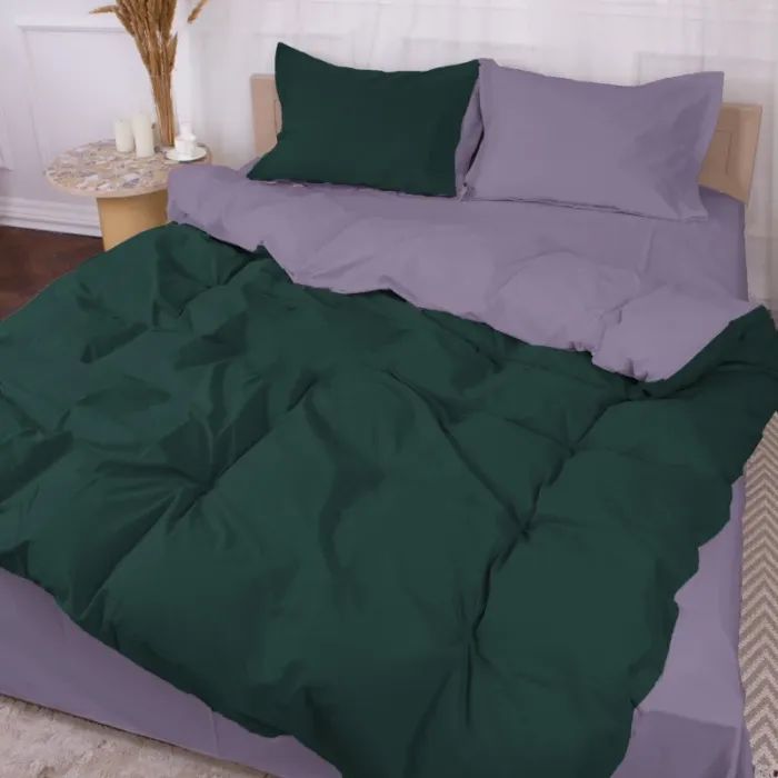 Постельное белье MirSon Poplin Line 056 + 091 Rowena 110x140 Фото