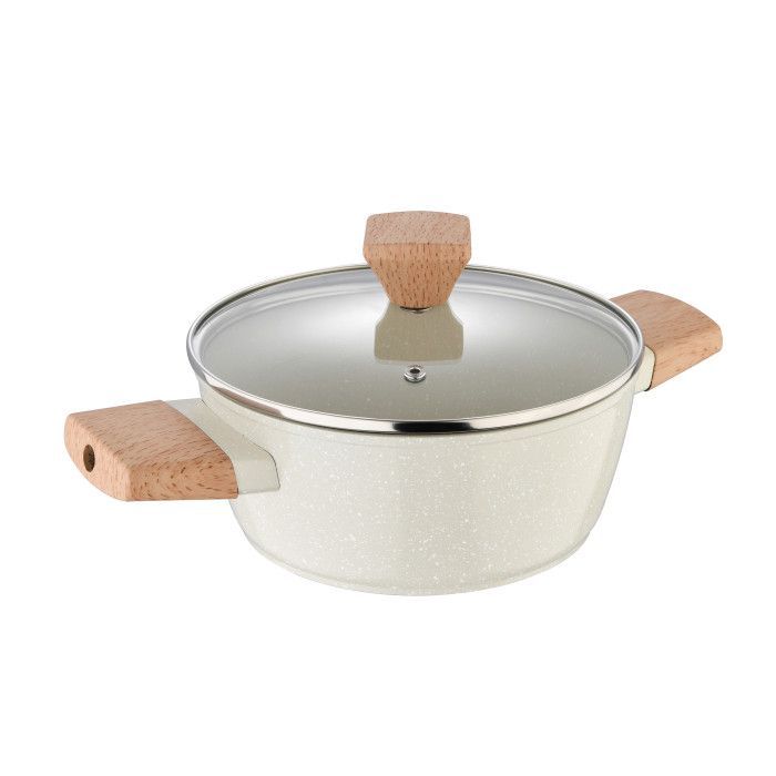 Кастрюля Bergner Naturally, з кришкою 20 см, 2.4 л Фото