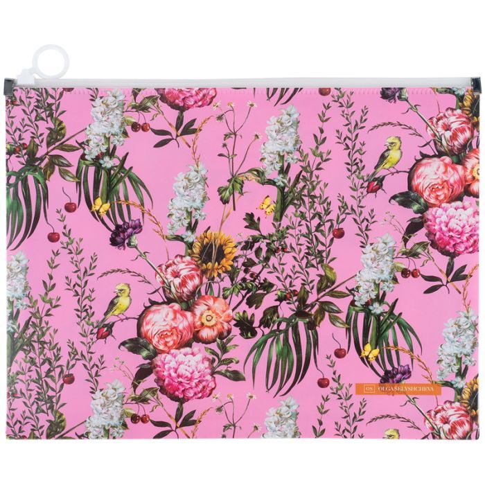 Папка на молнии Axent zip-lock А4 Olga Selyshcheva, Summer Фото