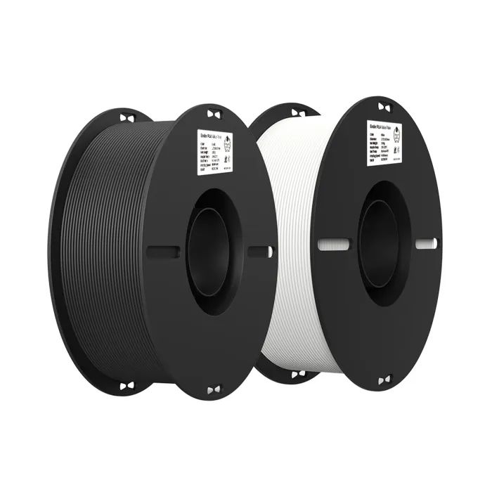 Пластик для 3D-принтера Creality PLA 2x1кг, 1.75мм, white+black Фото