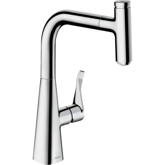 Смеситель Hansgrohe Metris Select, вилив 222мм хром Фото