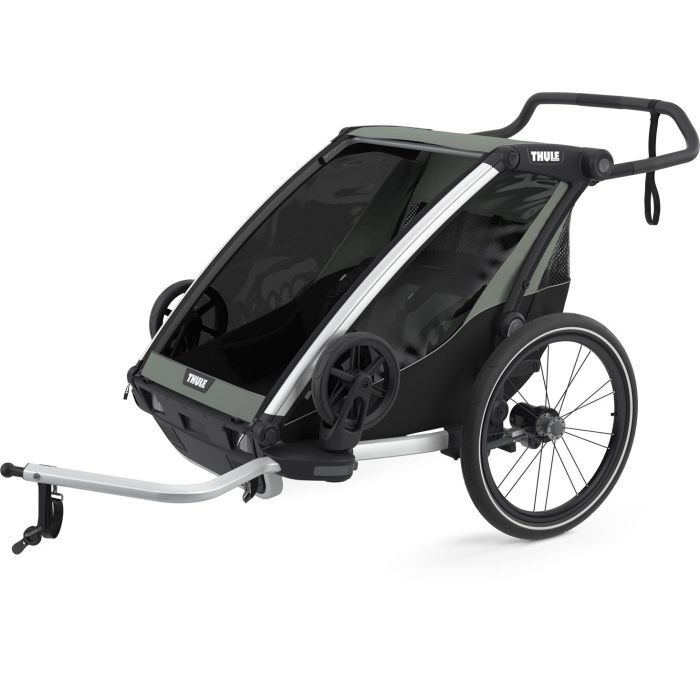 Коляска Thule Chariot Lite Double (Agave) Фото