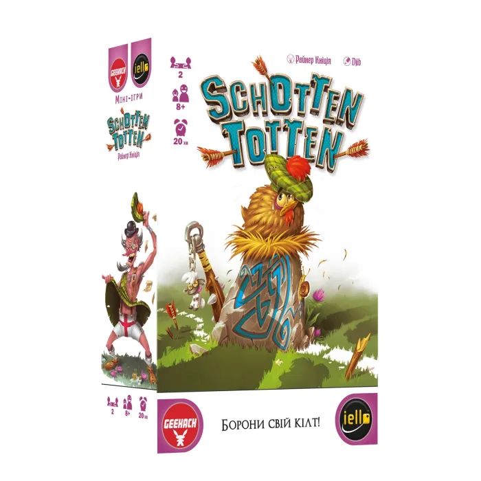 Настольная игра Geekach Games Шоттен Тотен (Schotten Totten) (укр.) Фото