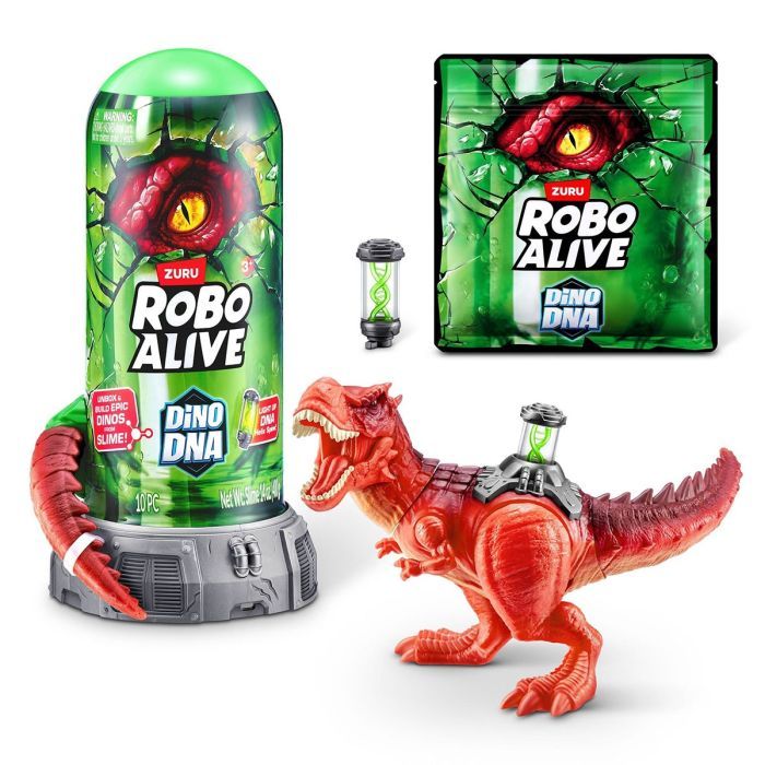 Интерактивная игрушка Pets & Robo Alive ДНК Тиранозавра Фото