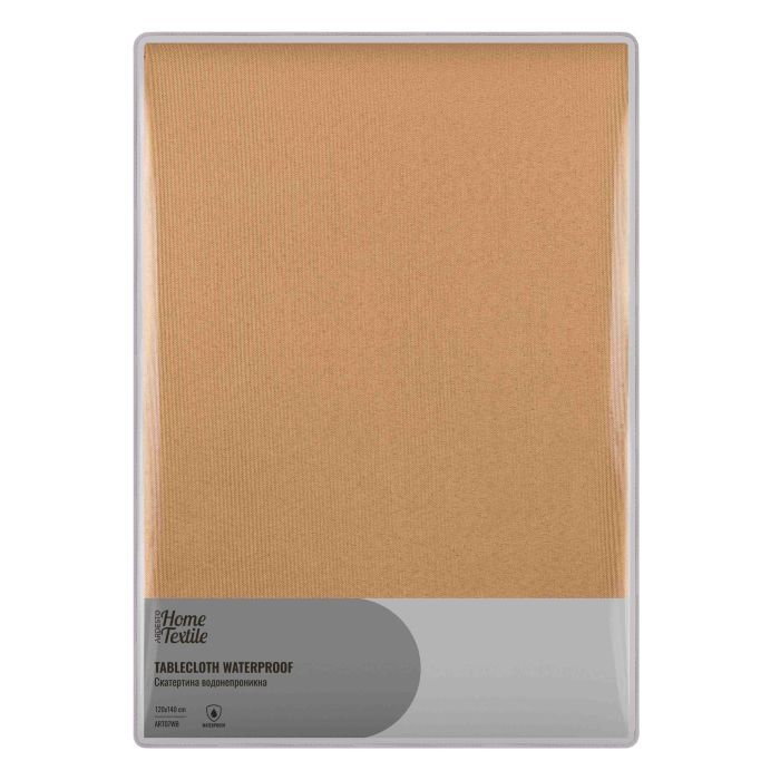 Скатерть Ardesto Waterproof 100% полиэстер, бежевый 120х140 см Фото