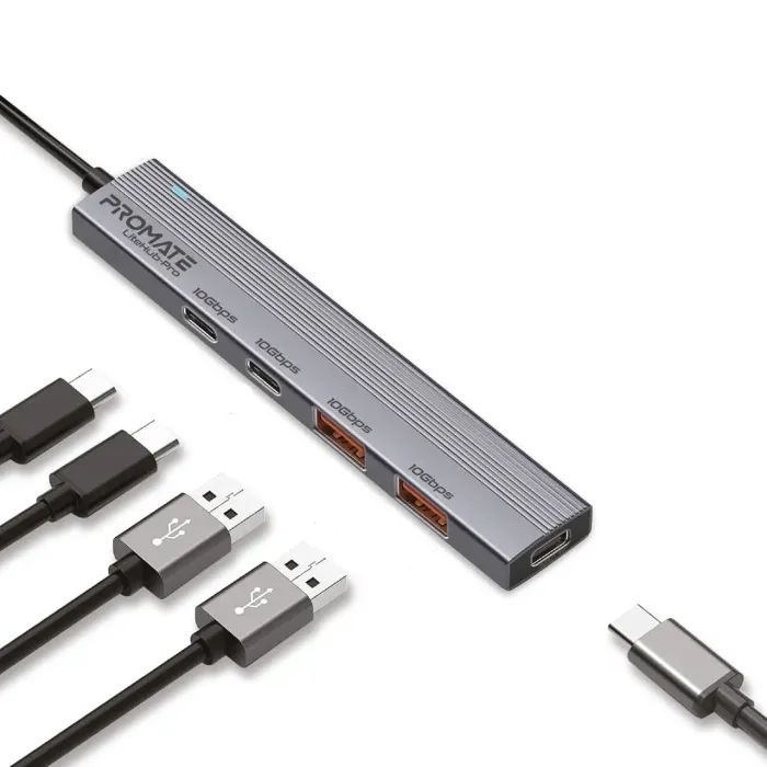 Концентратор Promate USB Hub 4 ports litehub-pro Фото