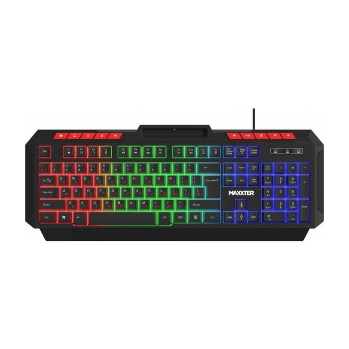 Клавиатура Maxxter KBG-UML-02B-UA USB UA Black Фото