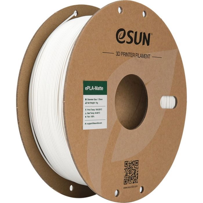 Пластик для 3D-принтера eSUN ePLA-Matte, 1,75мм, 1кг, milky Фото