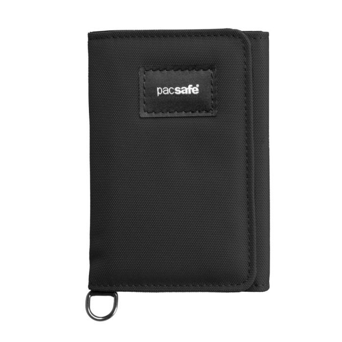 Кошелек Pacsafe RFIDsafe trifold wallet Чорний Фото