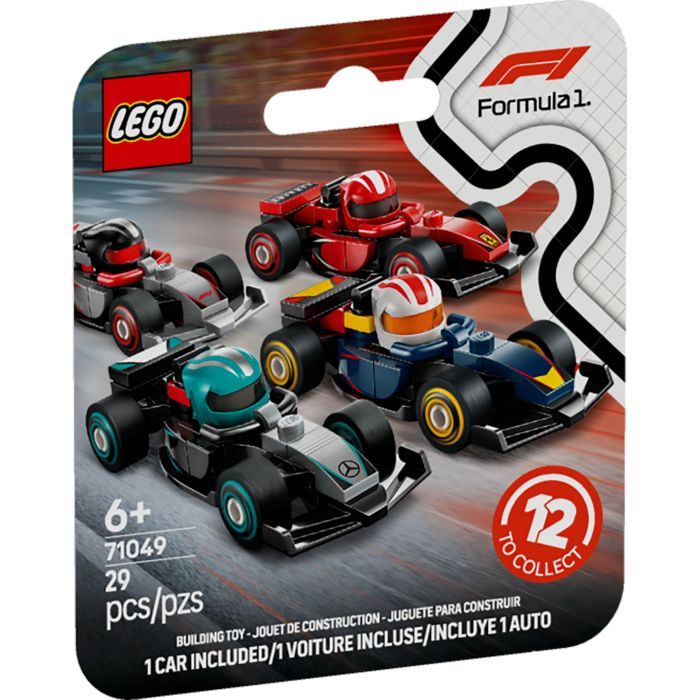 Конструктор LEGO Minifigures Коллекционные автомобили для гонок F1 Фото