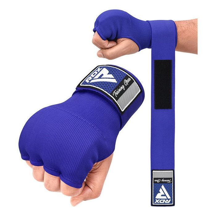Бинты-перчатки RDX IS2 Inner Straps Blue XL Фото
