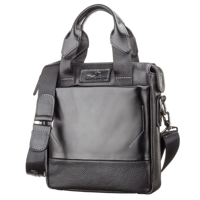 Сумка Shvigel Кожаная Черная Фото