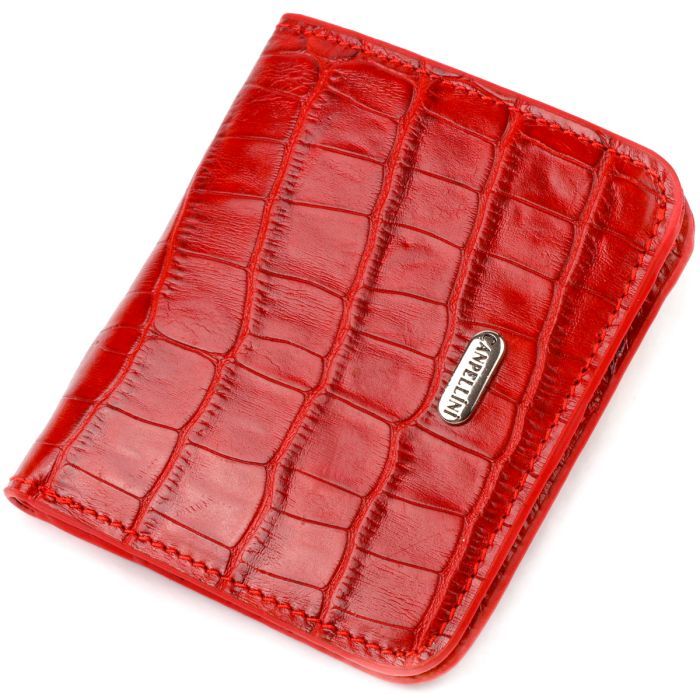 Кошелек Canpellini Из натуральной кожи Красный Фото