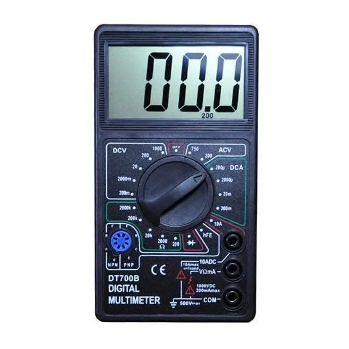 Цифровой мультиметр Voltronic DT-700B, V, A, R , T, Q100 Фото
