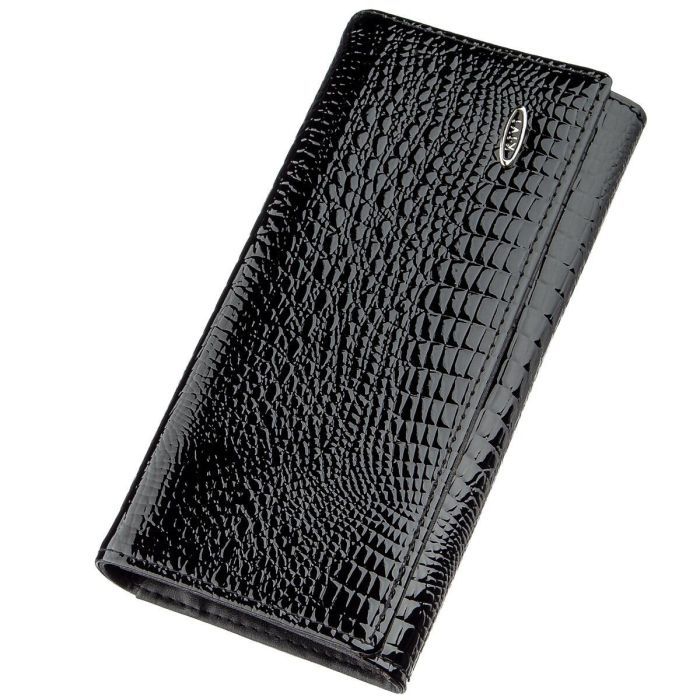 Кошелек Kivi Из экокожи Черный Фото