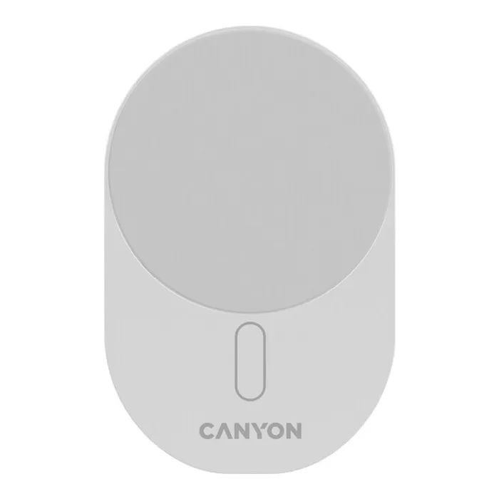 Универсальный автодержатель Canyon OnGrip 105 15W Qi2 Wireless White Фото