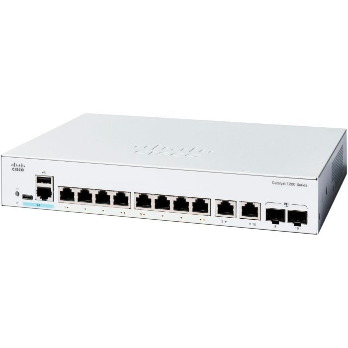Коммутатор сетевой Cisco C1200-8T-E-2G Фото