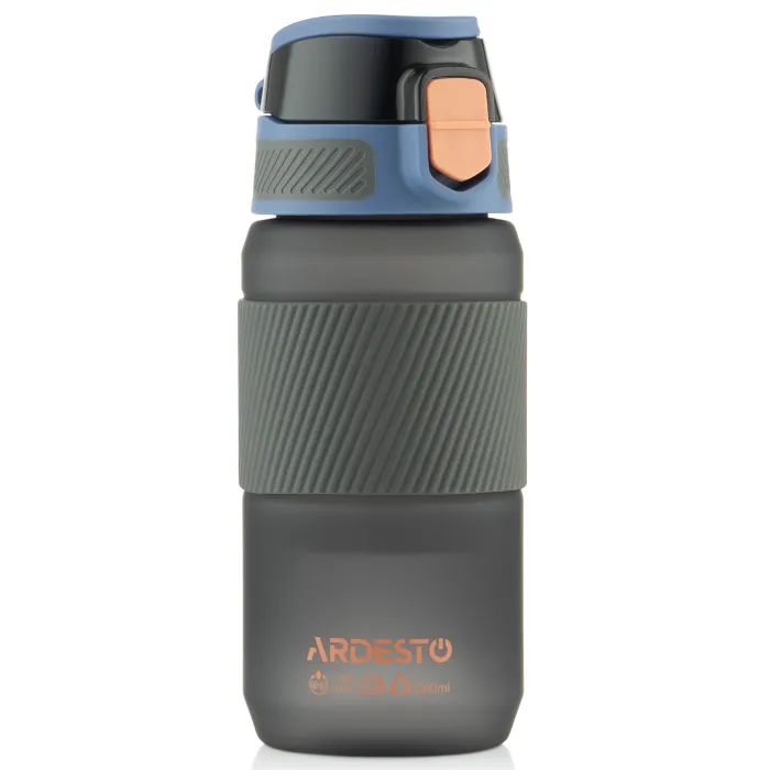 Бутылка для воды Ardesto Spring 600мл чорний Фото