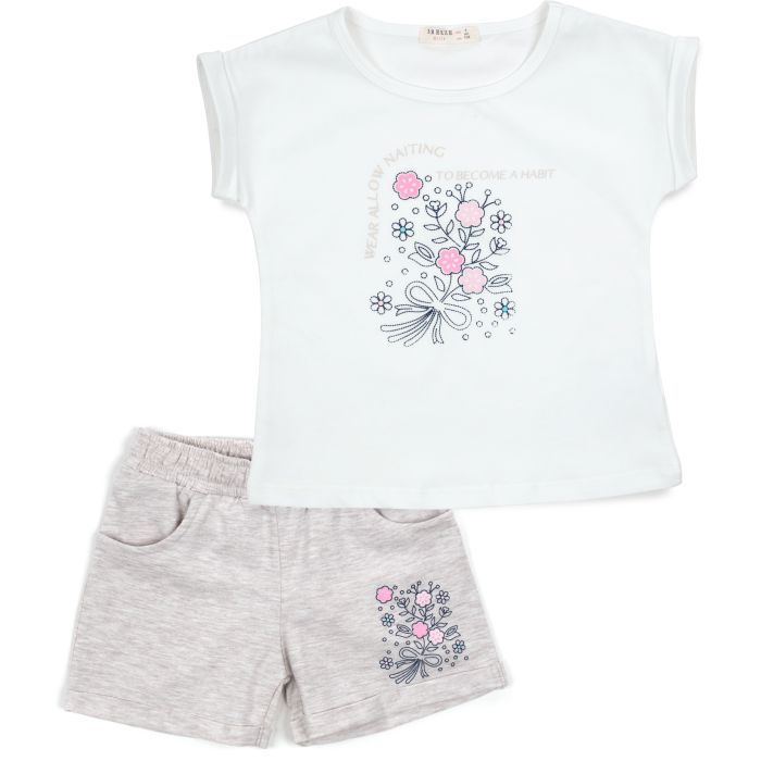 Набор детской одежды Breeze с цветочками Фото