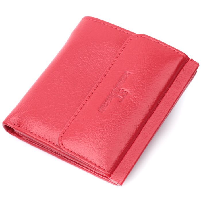 Кошелек ST Leather Из натуральной кожи Красный Фото