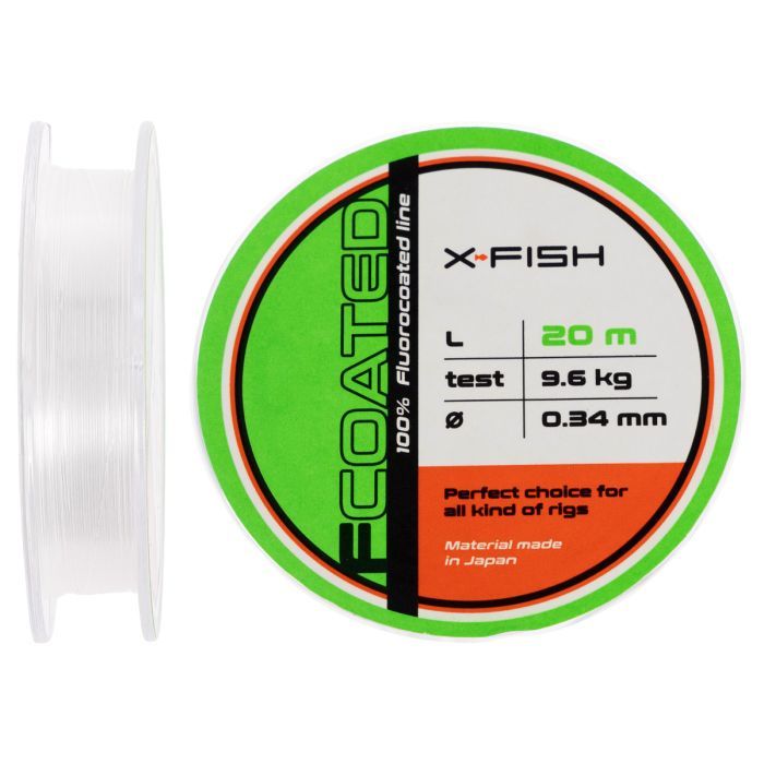 Флюорокарбон X-Fish FCoated 20m 0.34mm 9.6kg Фото