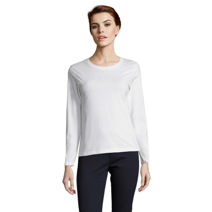 Лонгслив Sol's Imperial LSL women білий XL Фото