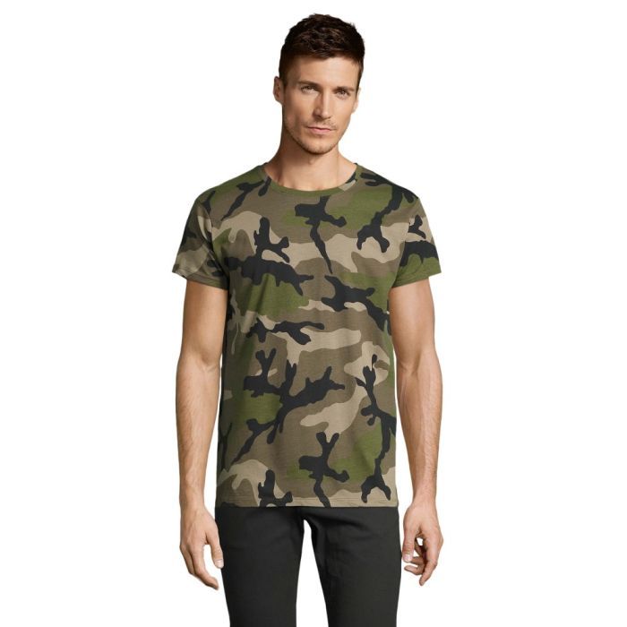 Футболка Sol's Camo men камо XL Фото