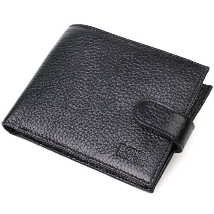 Кошелек Bond Accessories Из натуральной кожи Черный Фото