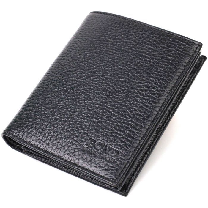 Кошелек Bond Accessories Из натуральной кожи Черный Фото