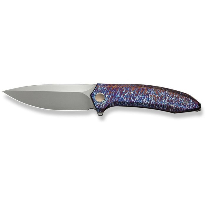 Нож Weknife Acuminal, Rainbow Titanium, Stonewash Фото