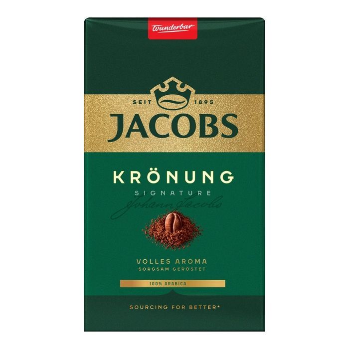 Кофе Jacobs Kronung Monarch мелена 500 г Фото
