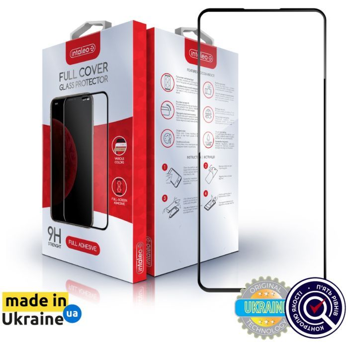 Стекло защитное Intaleo Full Glue Xiaomi 13T Black Фото