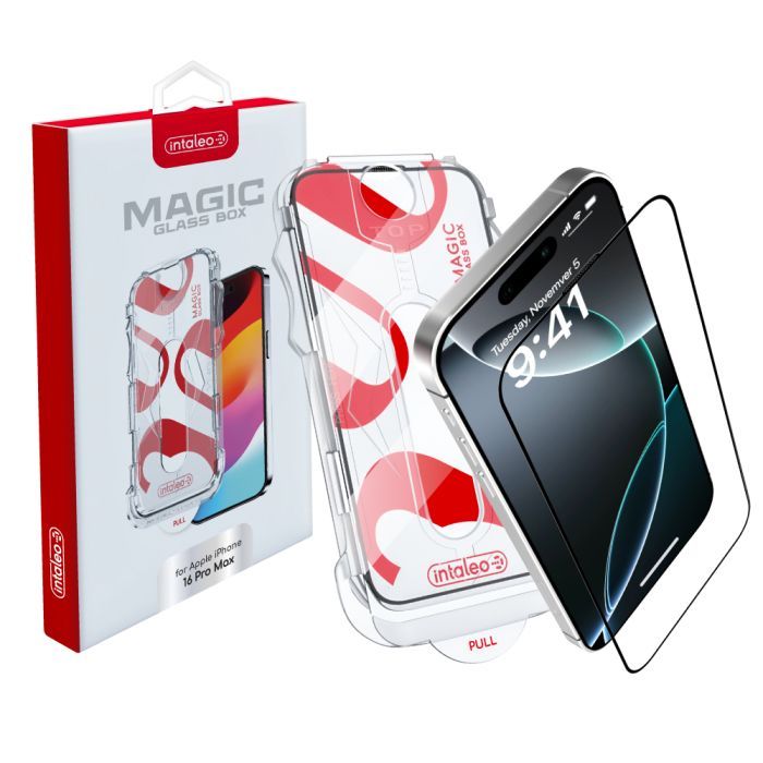 Стекло защитное Intaleo MagicBox Apple iPhone 16 PRO MAX Фото
